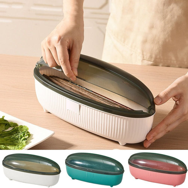 Chopsticks Spoons Forks Transparent Storage Box, Lightweight Luxury Tableware Storage Box