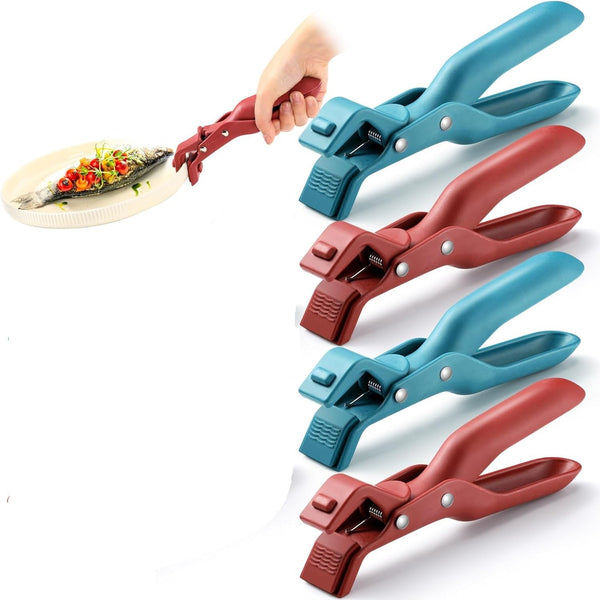 1Pc Multi-Purpose Anti-Scalding Bowl Gripper Clip Holder for Kitchen, Hot Bowl Dish Plate Pot