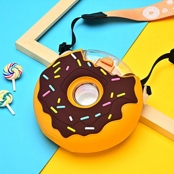 Cute 350ml Donuts Small Water Bottle