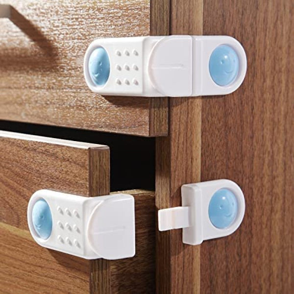 (Pack Of 2) Child Safety Door L Shaped Lock