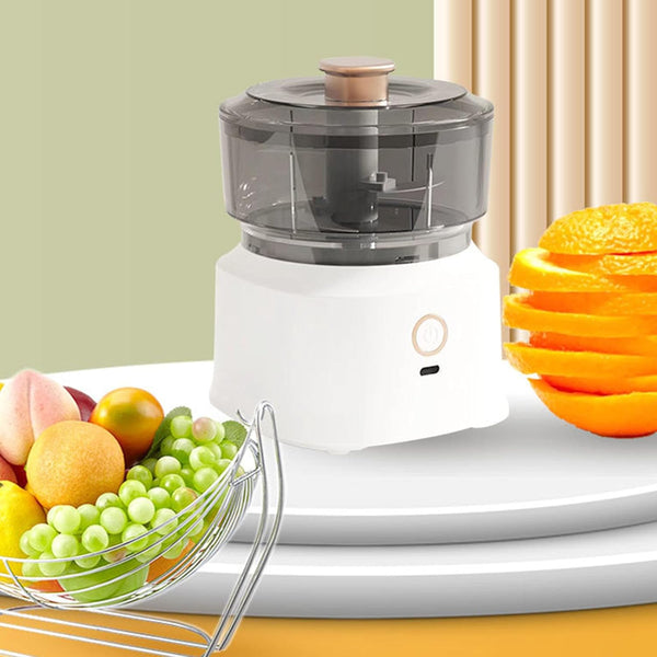 Electric Mini Garlic Chopper Food Processor Vegetable Meat Chopper Wireless