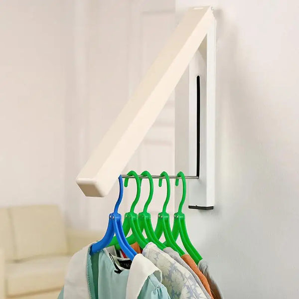 Wall Mounted Hidden Hanger Rack