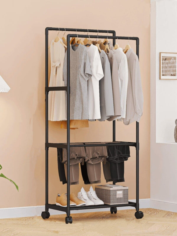 Iron Clothes Drying Rack, Multifunction Clothes Drying Rack