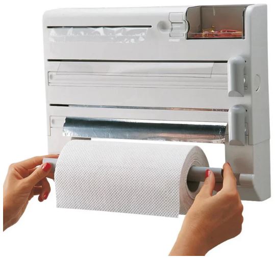 Kitchen Multi Purpose Tissue, Foil Role Dispenser