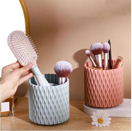 Makeup Brush Organizer Holder Rotate Base, Makeup Brush Holder