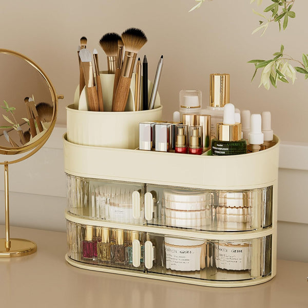 Large Capacity Desktop Cosmetic And Jewelry Organizer