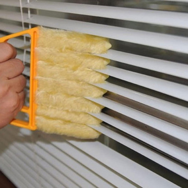 Microfibre Venetian Blinds Brush Window Duster Washable Blinds Cleaning Brush