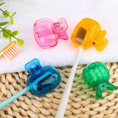 (Pack Of 4) Mini Toothbrush Head Cover