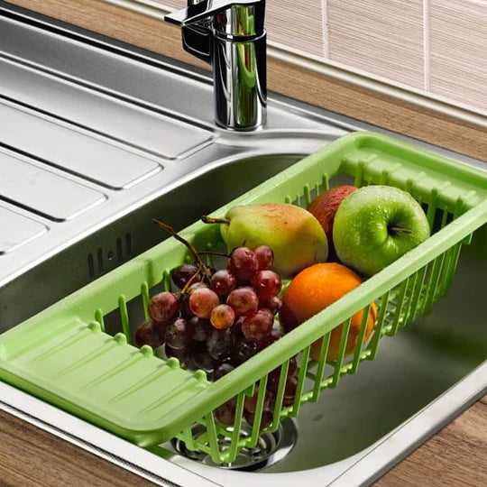 Over The Sink Dish Drainer Basket