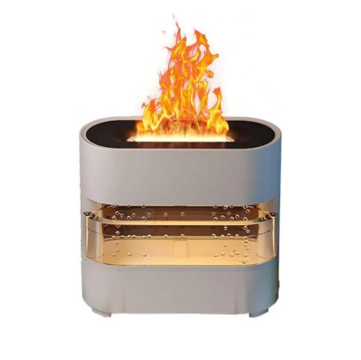 Rain Drops Simulation Flame Humidifier