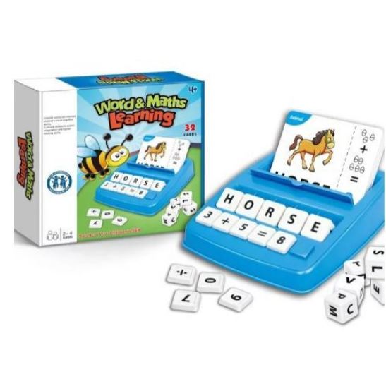 (2 in 1) Word and Maths Learning Kit