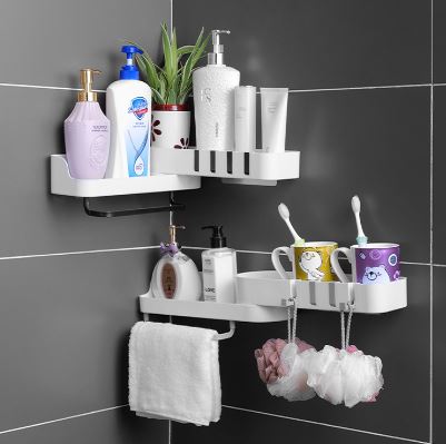 Bathroom Shelf Organizer Rotatable