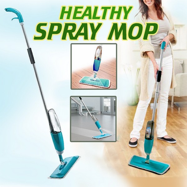 Handheld Water-Spraying Mop, Mop With Spray